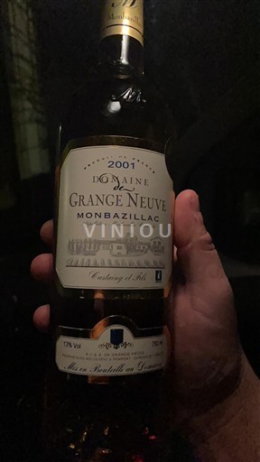 Jugozahod Monbazillac Domaine Grange Neuve 2001