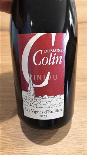 Loire-dalen Muscadet-Sèvre-et-Maine Domaine Colin Les Vignes d'Émilien 2023