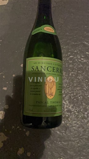 Wines Blanc sec Pascal Thomas 2023 France Loire Valley Sancerre AOC