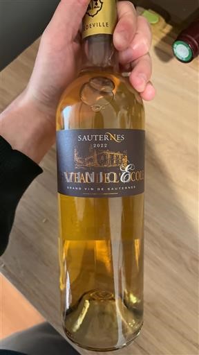 Bordeaux Sauternes Château L'Ocile 2022