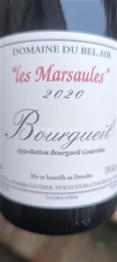 Valle del Loira Bourgueil Domaine Bel Air les Marsaules 2020