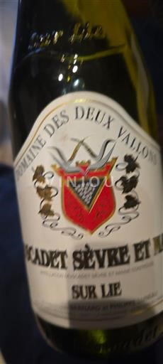 Loire-dalen Muscadet-Sèvre-et-Maine Domaine S Deux Vallons Ikke årgangsbestemt