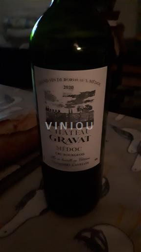 Bordeaux Médoc Château Gravat 2020
