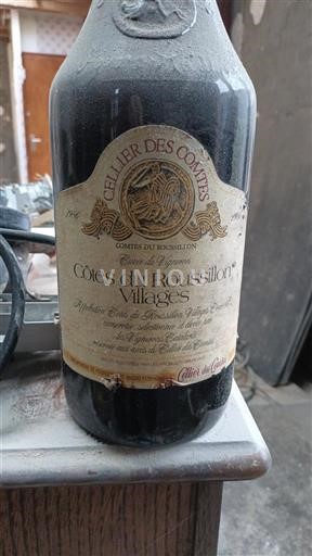 Roussillon Côtes du Roussillon Villages Cellier des Comtes 1986 Neleten.
