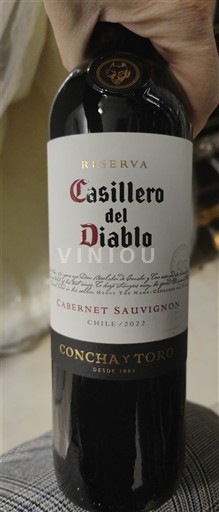 Thung lũng Maipo Maipo Central Concha y Toro Casillero del Diablo Reserva 2022