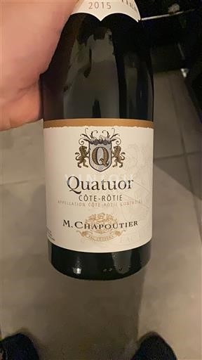 Valle del Ródano Côte-rôtie M. Chapoutier Quatuor 2015