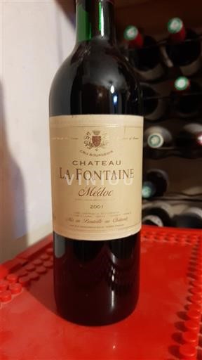 Bordeaux Médoc Château La Fontaine 2001