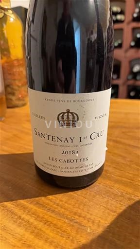 Burgundy Santenay Premier Cru Domaine Chapelle Les Cabottes 2018
