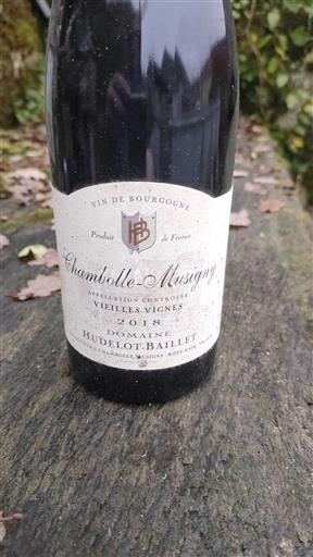 Bourgondië Chambolle-Musigny Domaine Hudelot-Baillet Vieilles Vignes 2018