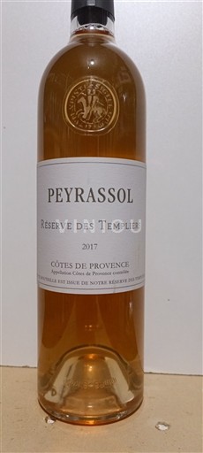 Provence Côtes-de-provence Peyrassol Réserve des Templiers 2017