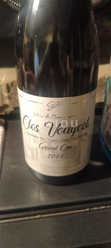 Burgundsko Clos-de-vougeot Grand Cru Bourgogne JC Guyaux 2015