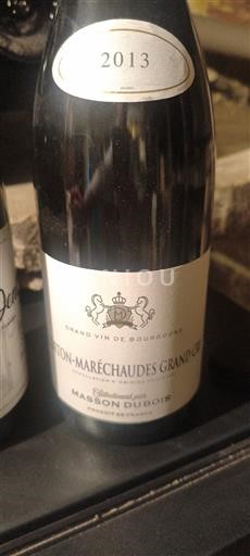 Borgoña No especificado Grand Cru Masson Dubois 2013