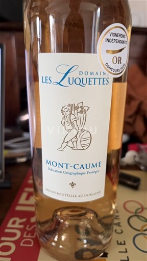 Provence, Nedre Rhône-dalen, Korsika Mont-Caume Domaine Les Luquettes Icke årgångsbetecknad