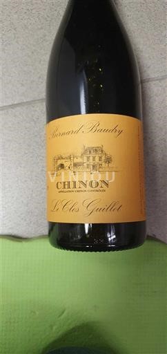 Dolina Loare Chinon Bernard Baudry Le Clos Guillot Neleten.