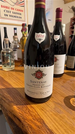 Burgundy Santenay Premier Cru Ramossetti Père & Fils Grand Clos Rousseau 2020