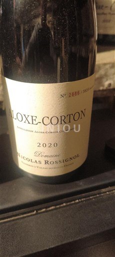 Borgonha Aloxe-Corton Domaine Nicolas Rossignol 2020