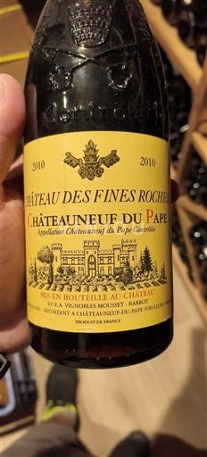 Vale do Ródano Châteauneuf-du-Pape Château S Fines Roches 2010