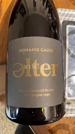 Roussillon Côtes do Roussillon Villages Domaine Cazes Alter Não Sazonado