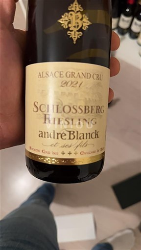 Alsace Không được chỉ định Grand Cru André Blanck Schlossberg Riesling 2021