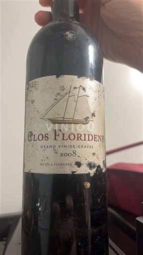 Bordeaux Graves Clos Floridène 2008