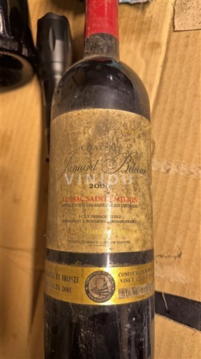 Bordeaux Lussac-saint-émilion Château Jamard Belcour 2005