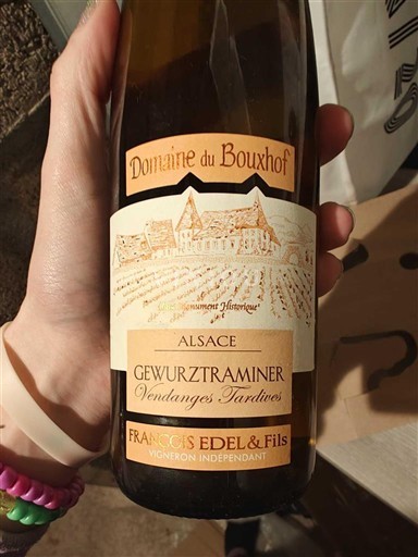Alsace Vendanges Tardives Domaine Bouxhof Vendanges Tardives 2023