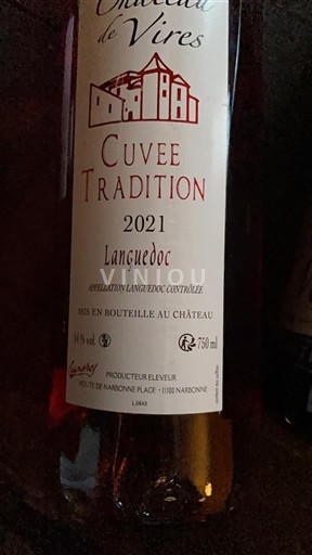Languedoc Château Vires Tradition 2021