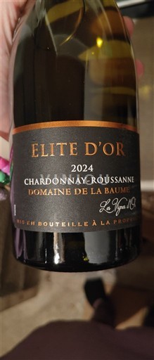 Languedoc-Roussillon Pays d'Oc Domaine La Baume Elite d'Or 2024