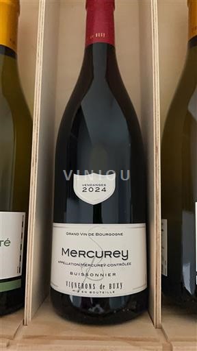 Bourgogne Mercurey Vignerons de Buxy Buissonnier 2024