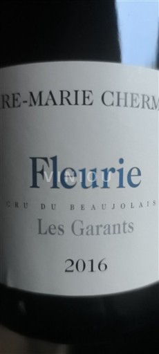 Beaujolais Fleurie Pierre-Marie Chermette Les Garants 2016