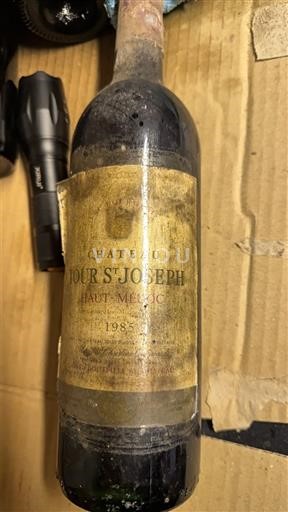 Bordeaux Haut-Médoc Château Tour Saint Joseph 1985