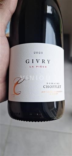 Burgundy Givry Domaine Chofflet La Pièce 2023