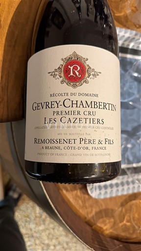 Burgundi Gevrey-Chambertin Premier Cru Remoissenet Père & Fils Les Cazetiers 2018