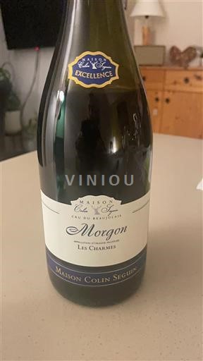 Beaujolais Morgon Maison Colin Seguin Les Charmes 2024