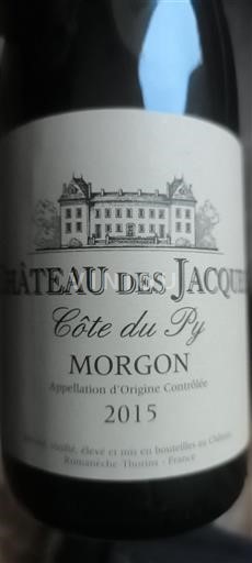 Beaujolais Morgon Château S Jacques Côte du Py 2015