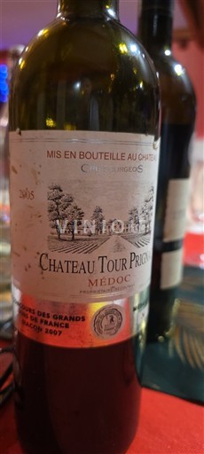 Bordeaux Médoc Château Tour Prignac 2005
