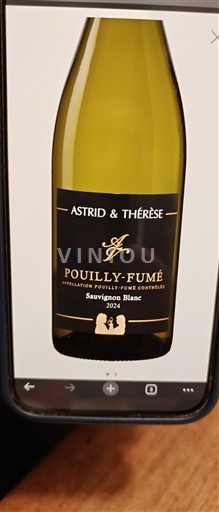 Údolí Loiry Pouilly-fumé Astrid & Thérèse 2024