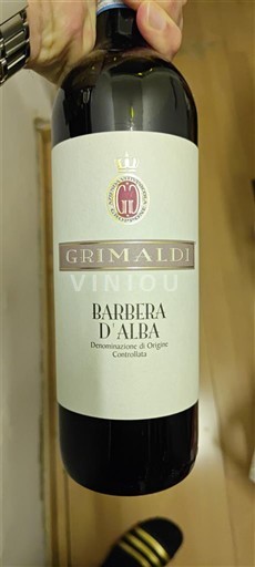 Piemont Barbera d'Alba Grimaldi 2022
