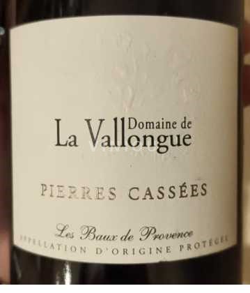 Provence Ospecificerad Domaine La Vallongue Pierres Cassées 2020