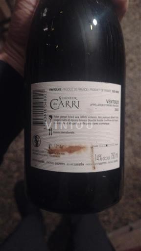 Rona dolina Ventoux Seigneur de Carri 2022