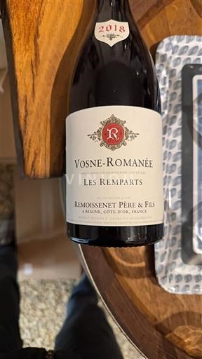Weine Rouge sec Les Remparts Remoissenet Père & Fils 2018 Frankreich Burgund Vosne-Romanée AOC