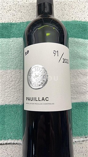 Bordeaux Pauillac Château Pauillac 2022