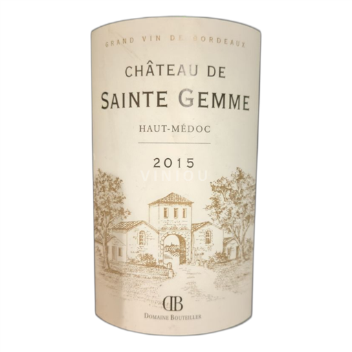 Bordeaux Haut-Médoc Château de Sainte Gemme 2015