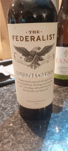 Kalifornijske AVA Lodi The Federalist Cabernet Sauvignon 2022