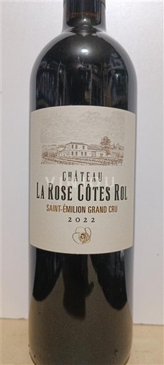 Bordeaux Saint-Émilion Grand Cru Grand Cru Château La Rose Côtes Rol 2022