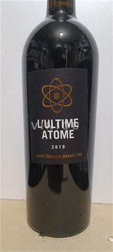 Bordeaux Saint-Émilion Grand Cru Grand Cru L'Ultime Atome 2018
