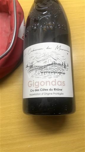 Rhône Valley Gigondas Le Cabanon du Marquis 2020