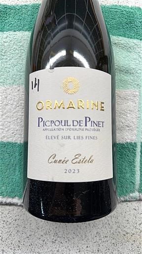 Languedoc Picpoul-de-pinet Ormarine Estela 2023
