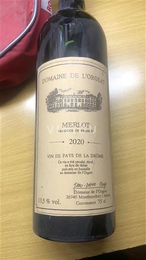 Rhônen laakso Määrittelemätön Domaine L'Orgeat 2020