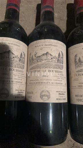 Bordeaux Haut-Médoc Château Le Bourdieu 1982